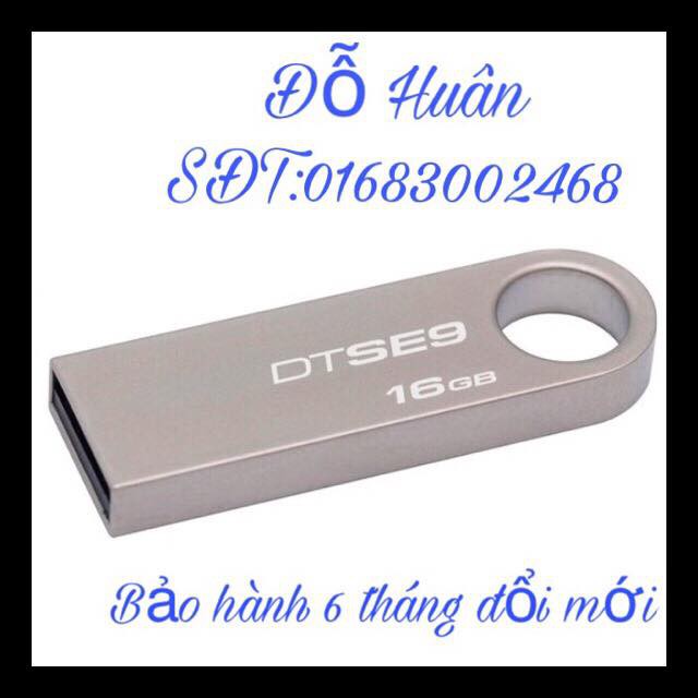 USB kingston DTSE9 2G —&gt; 32G vỏ sắt chống nước BH 6 tháng đổi mới
