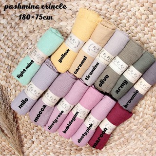 (Part I) PASHMINA CRINCLE RAWIS PREMIUM