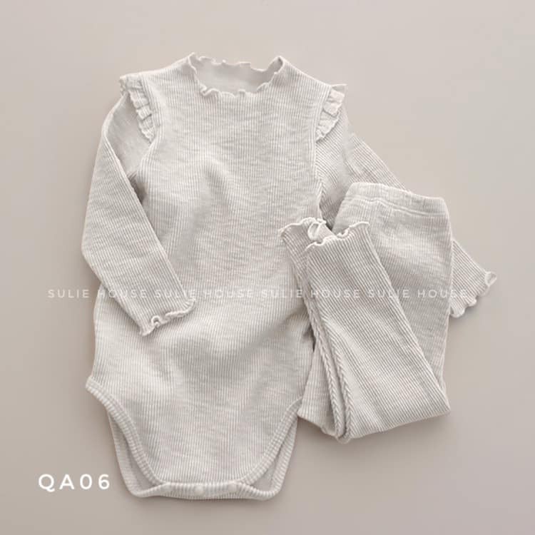 Set bộ body 3 chi tiết thu đông cho bé - QA06