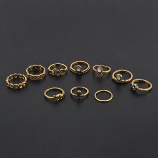 💍 Set nhẫn Bohho 10 chiếc 💍
