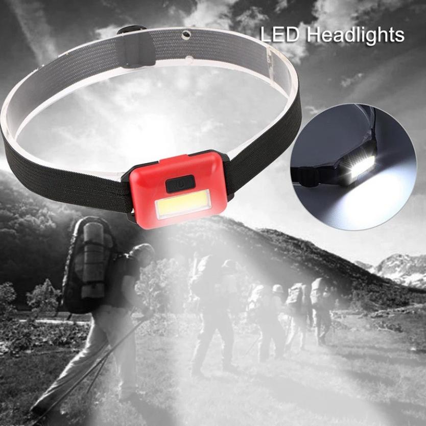 Đèn Pha Led Cob Mini Bằng Nhựa Chống Thấm Nước Siêu Nhẹ Tiện Dụng Cho Xe Đạp / Câu Cá / Cắm Trại