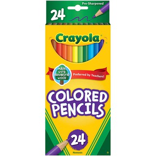 Crayola Pencils 24 ( Bút chì 24 màu dạng dài)