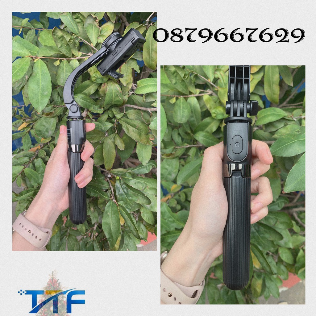 【BH 1 ĐỔI 1】Tay Cầm Chống Rung Điện Tử Gimbal L08 Có Bluetooth - Gimbal Điện Thoại Chống Rung - Có Chân Đỡ | BigBuy360 - bigbuy360.vn