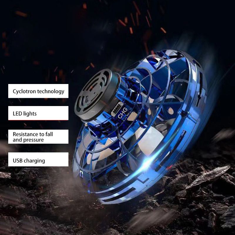 Đồ chơi bay điều khiển từ xa mini có đèn led cho trẻ em