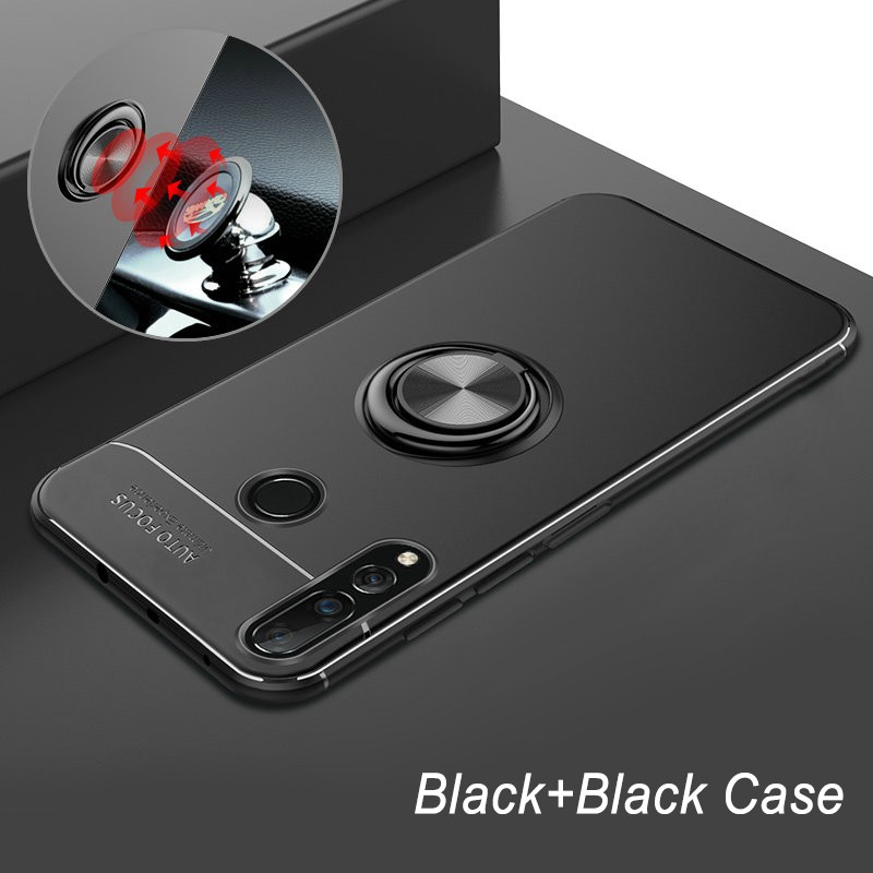 Ốp lưng TPU chống sốc có vòng đỡ hút nam châm trên xe hơi cho Huawei Y9 Prime 2019 | BigBuy360 - bigbuy360.vn