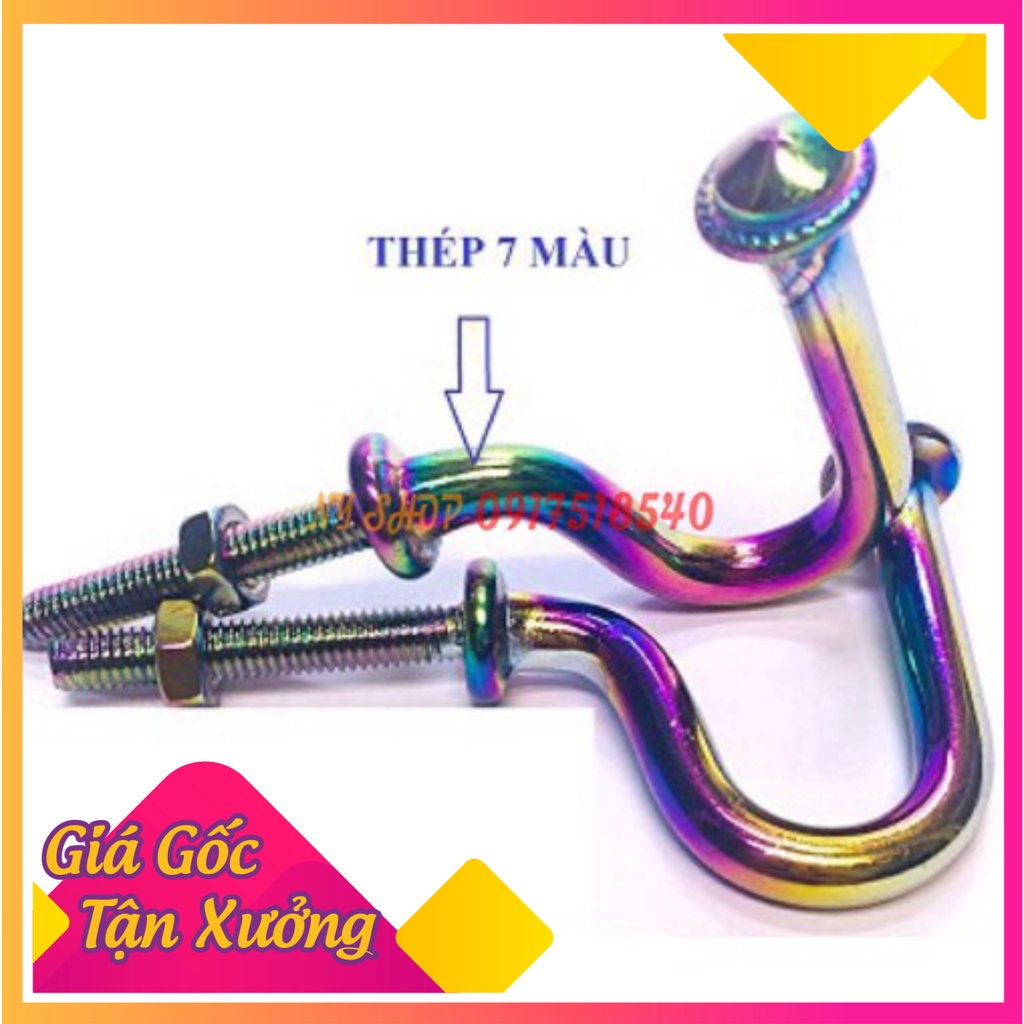 🥇 móc treo đồ TITAN kiểu móc câu xi 7 màu ( giá 1 chiếc ) 🥇 (Ảnh Sp thật)