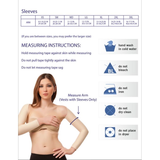 ISAVELA SL01  Gen định hình bắp tay sau hút mỡ tay