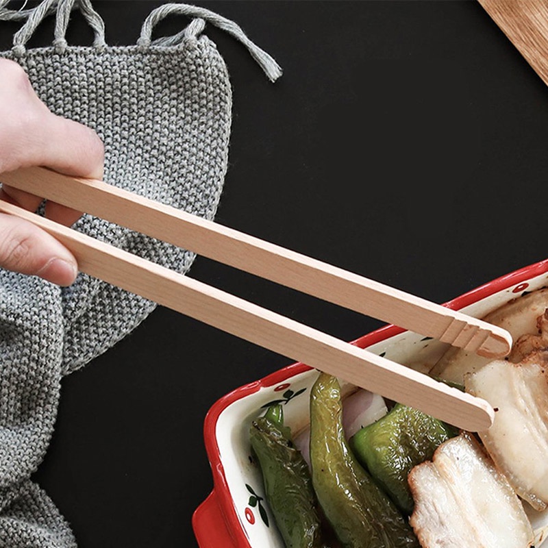 Kẹp gắp thức ăn bằng tre 18cm