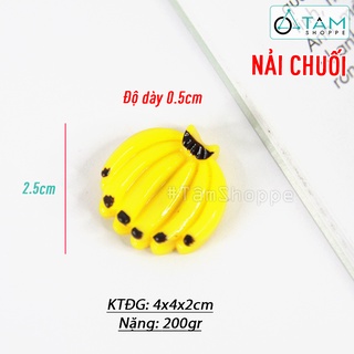 [NHỰA COMPOSITE]Nam châm hít tủ lạnh mô hình trái cây HTL-08