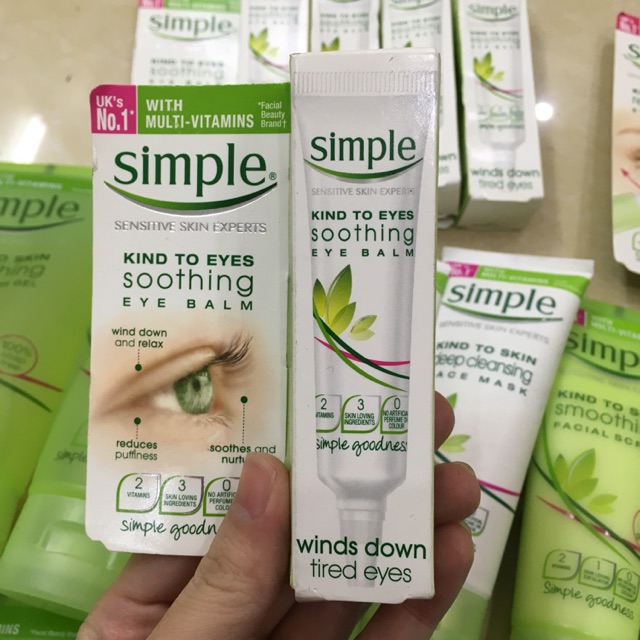 Kem mắt Simple Eye Balm 15ml