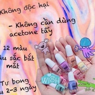 Sơn móng tay Nail polish Primark Pháp cực xinh (có tách set)