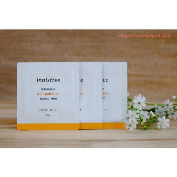 Sample 1ml Kem Chống Nắng INNISFREE Perfect UV Protection Cream Anti Pollution SPF50+ PA++++ Mini size