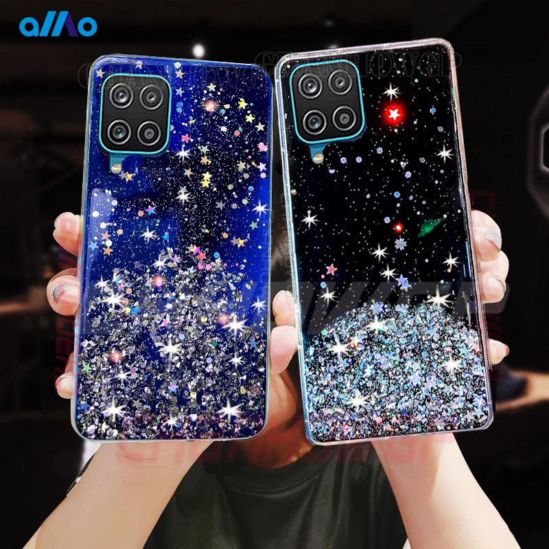 Ốp điện thoại silicon TPU lấp lánh cho Samsung Galaxy M32 A22 A22 5g Galaxy F52 Samsung Galaxy M32 6.5 "