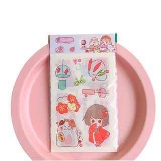 Bộ 6 tấm sticker
