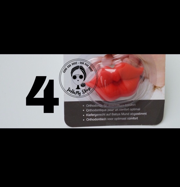 Ti giả cute chống vẩu cho bé