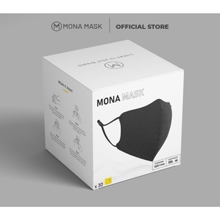 Hộp 30 Chiếc Khẩu Trang Bảo Hộ Mona Mask Tiêu Chuẩn N99  Chống Tia UV Công Nghệ Nano Lọc Hơn 99% Bụi Mịn Tái Sử Dụng