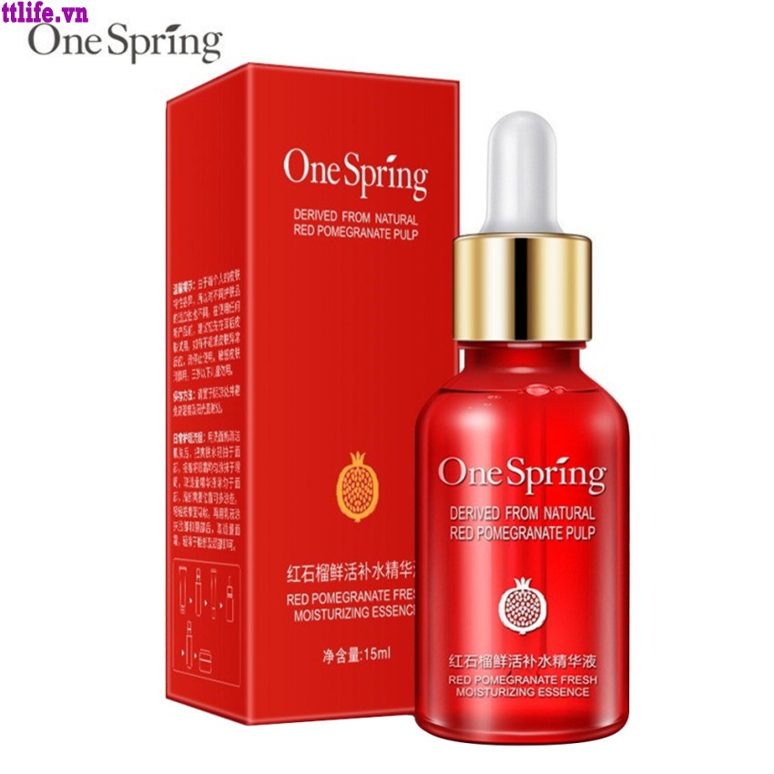 Tinh Chất Lựu Đỏ One Spring Dưỡng Ẩm Làm Trắng Da Loại Bỏ Đốm Đen