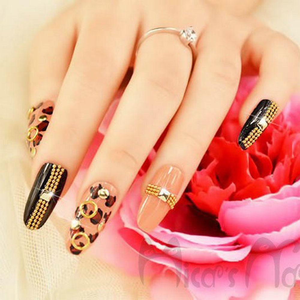 Hộp Phụ Kiện Trang Trí Móng Nghệ Thuật Lấp Lánh 0.8-1.5 Mm