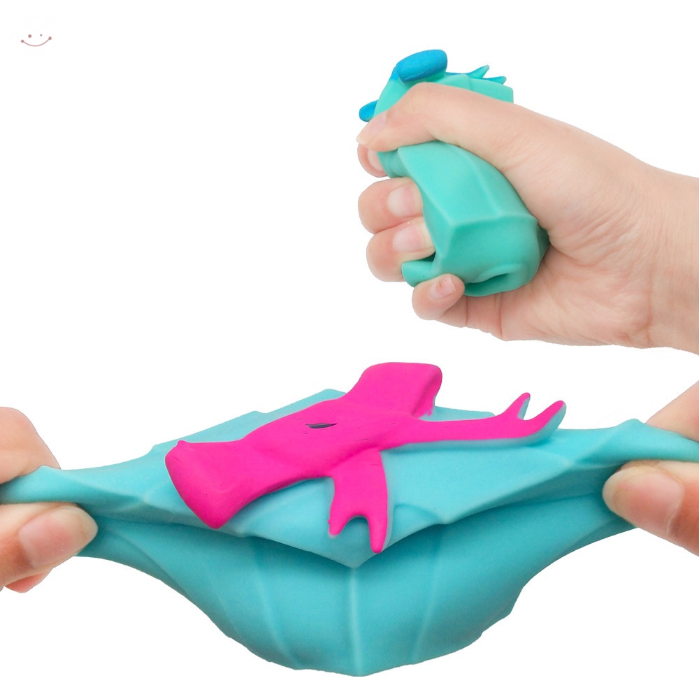 Hộp Quà Đồ Chơi Silicone Dạng Lật Dễ Thương Nhỏ Gọn Có Thể Tái Sử Dụng Cho Người Lớn Trẻ Em