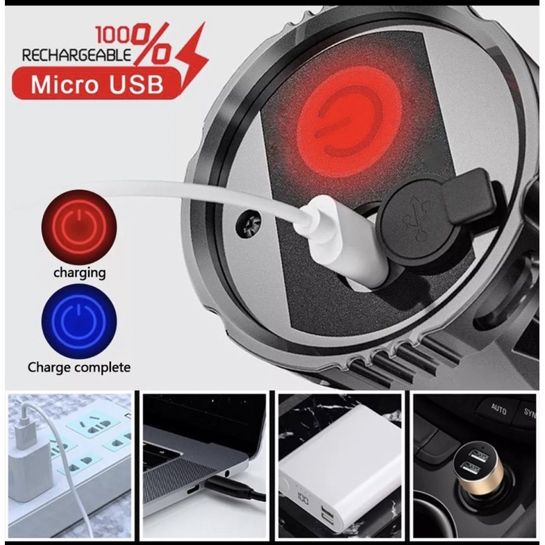 Đèn soi phao 2-4 màu pin 30h