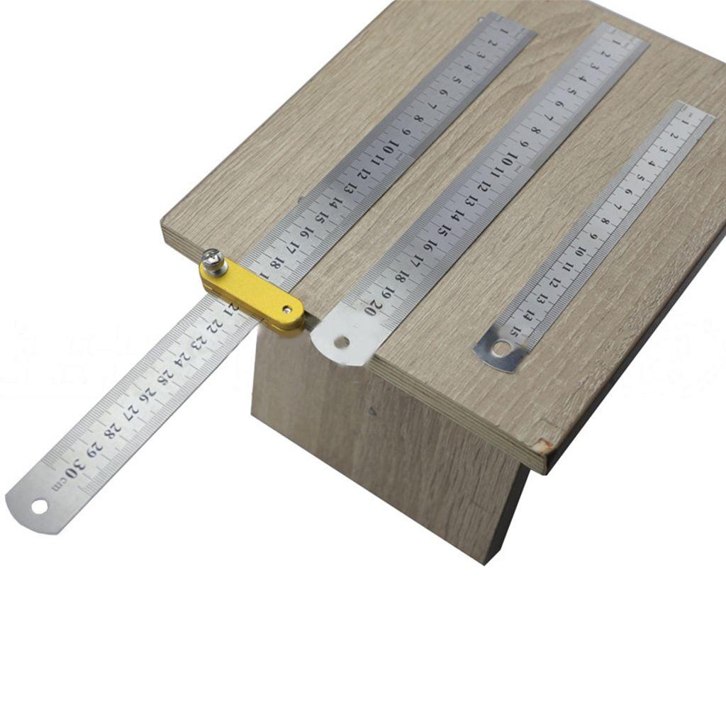 Thước Đo Làm Mộc Chuyên Dụng Chất Lượng Cao|Khối Định Vị Bằng Hợp Kim Nhôm DIY