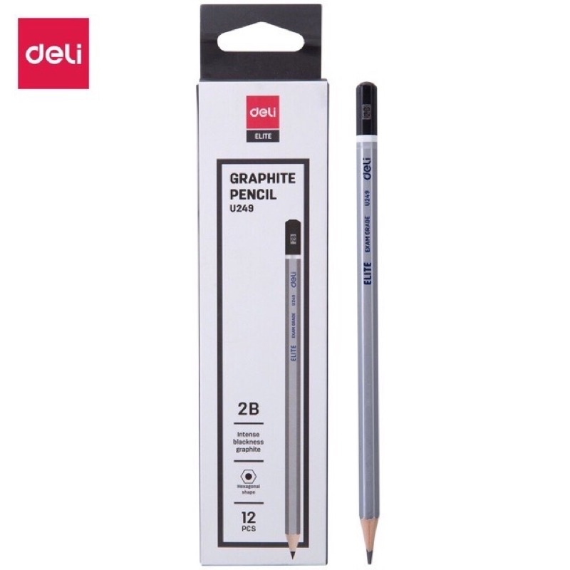 Bút chì 2B cao cấp deli U248/U249