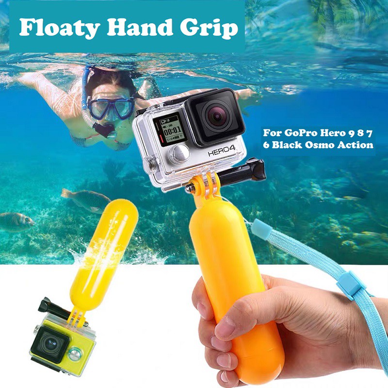 Tay nắm phao nổi Lammcou cho camera hành động Gopro Hero 9 8 7 6 5 4