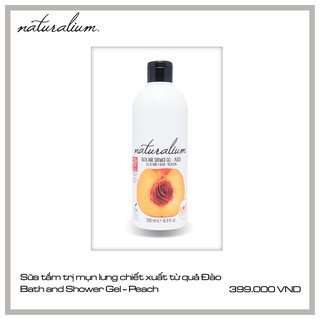 SỮA TẮM TRÁI CÂY NATURALIUM -500ML