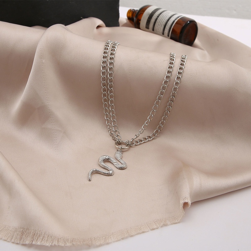 Vòng cổ Hình Rắn Mạ Vàng / Bạc Thời Trang Cho Nữ