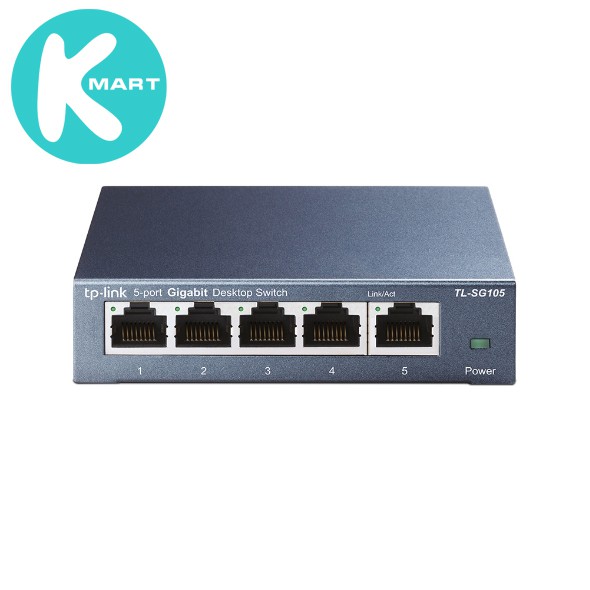 Switch Để Bàn 5 cổng 10/100/1000Mbps TL-SG105 - Hàng chính hãng