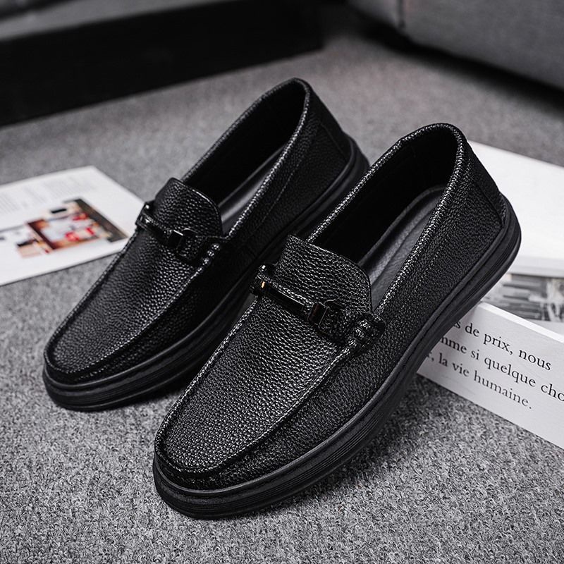 LACOSTE Giày Da Nam Kiểu Dáng Công Sở Thời Trang Phong Cách Hàn Quốc 2022