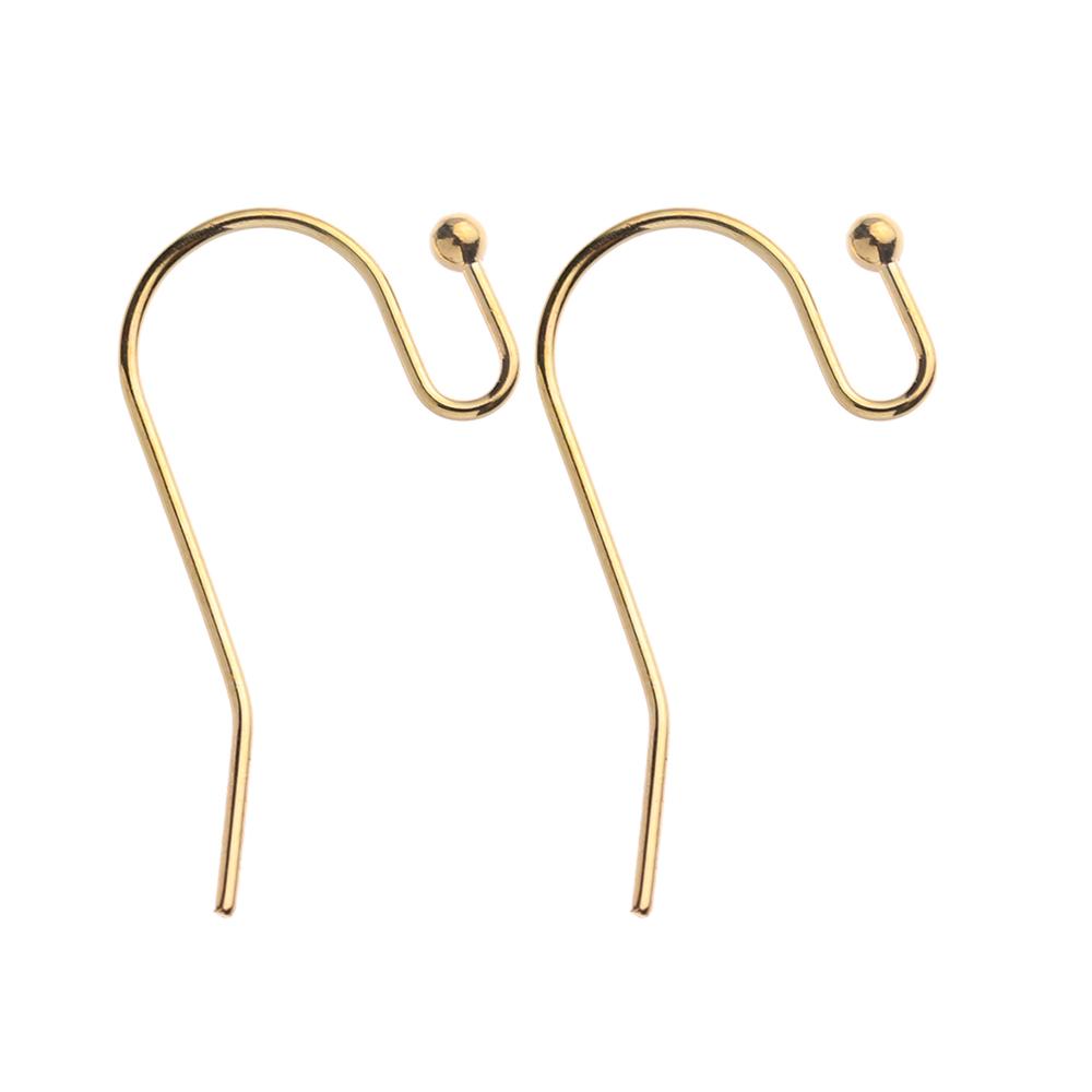 (Hàng Mới Về) Set 20 Móc Khuyên Tai Bằng Đồng Làm Đồ Trang Sức Thủ Công