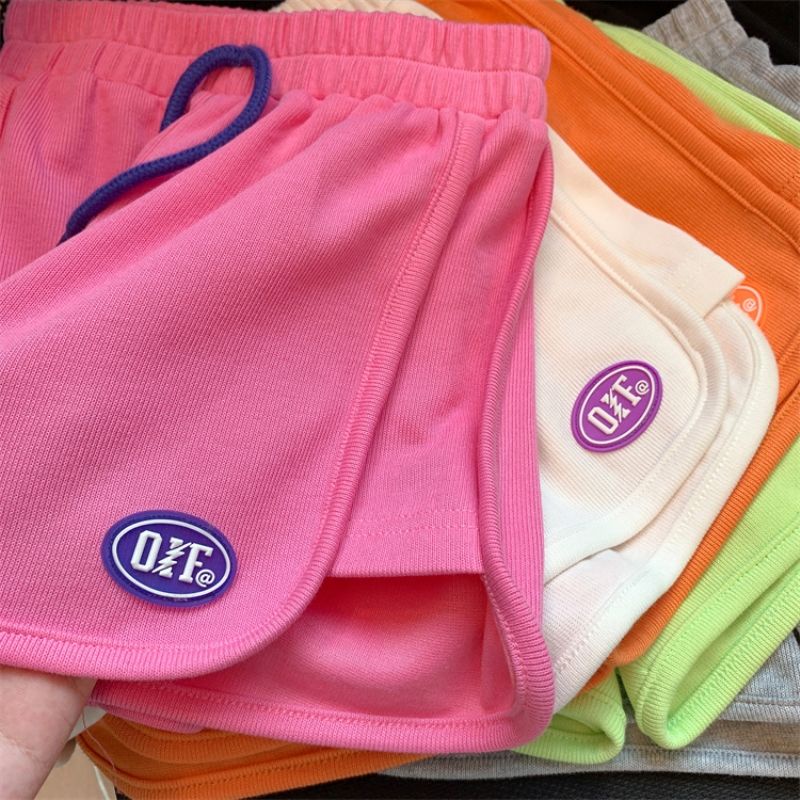 Quần Short Thể Thao Mùa Hè Dáng Rộng Thoải Mái Phong Cách Phương Tây Cho Nữ