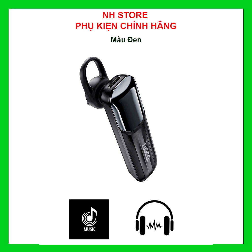 Tai Nghe BlueTooth Chính Hãng Hoco ,Tai Nghe Không Dây Nhét Tai 1 Bên , Pin Dung Lượng Cao , Âm Thanh Chất Lượng.