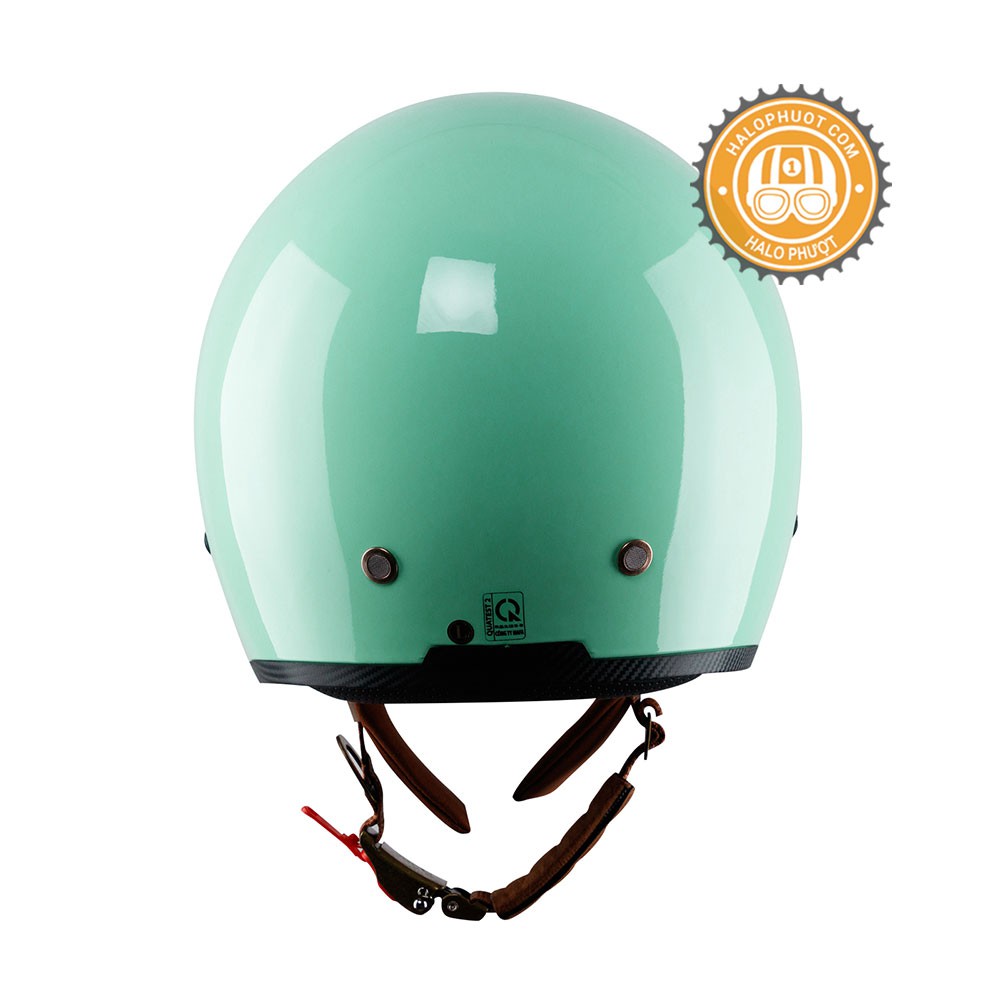 Nón bảo hiểm 3/4 kính âm Royal M139 xanh ngọc (tặng balo rút)