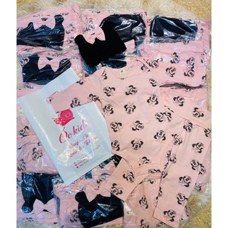 Set mickey bé gái kèm mũ h.m
