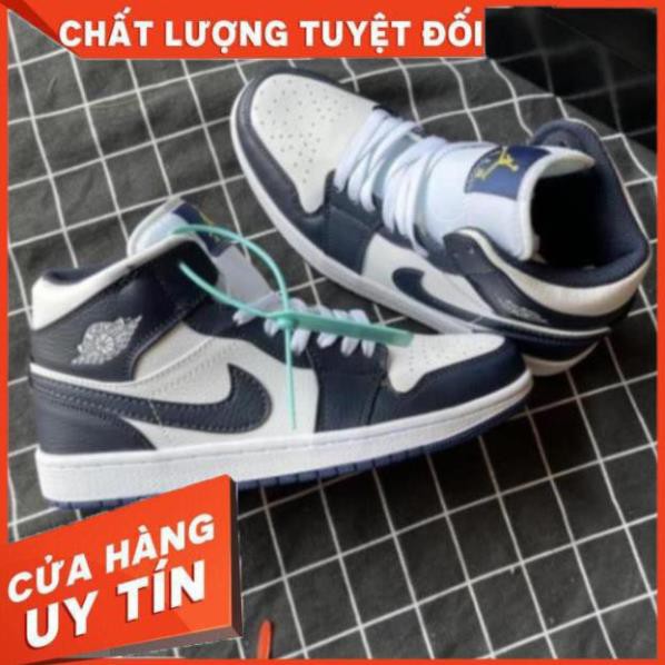 [Full box] giày Jordan 1 xanh than cao cổ hight (hàng trung 11) | BigBuy360 - bigbuy360.vn