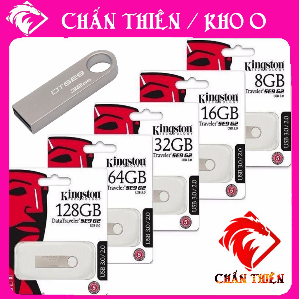 [Mã ELFLASH5 giảm 20K đơn 50K] USB Kingston 64GB 32GB 16GB 8GB Chính hãng FPT - Bảo Hành 12 tháng