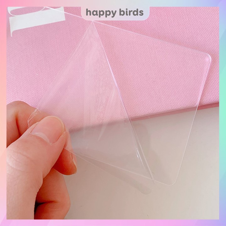 Bảng ghi chú để bàn bảng acrylic viết todo list note lịch làm việc mica trong suốt có thể tẩy xóa tiện lợi HappyBirds