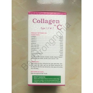 ĐẸP DA, SÁNG DA - COLLAGEN +C-60 viên