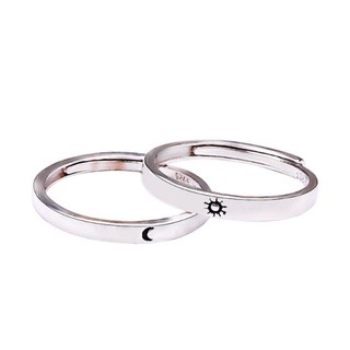 Nhẫn đôi lông ngựa mạ vàng 10k - sd747
