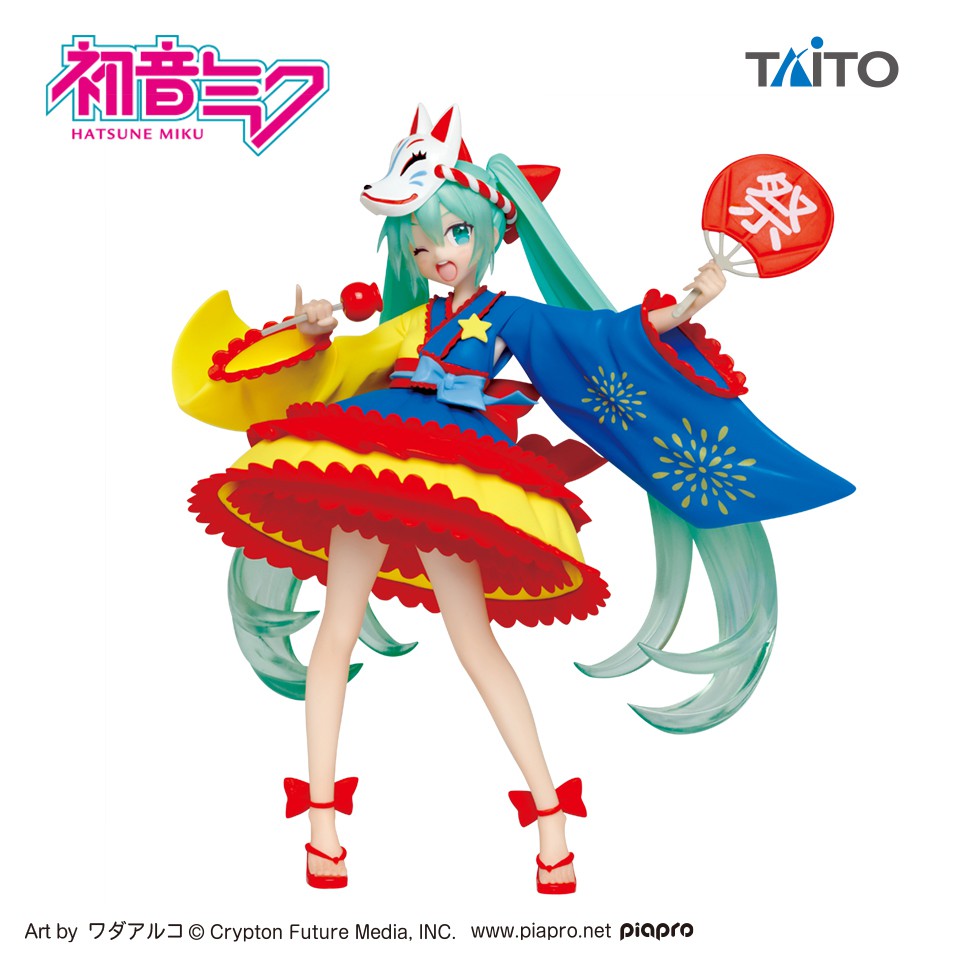 Mô Hình Figure Nhân Vật Anime Vocaloid - Hatsune Miku - 2nd season Summer ver., Taito, chính hãng Nhật Bản