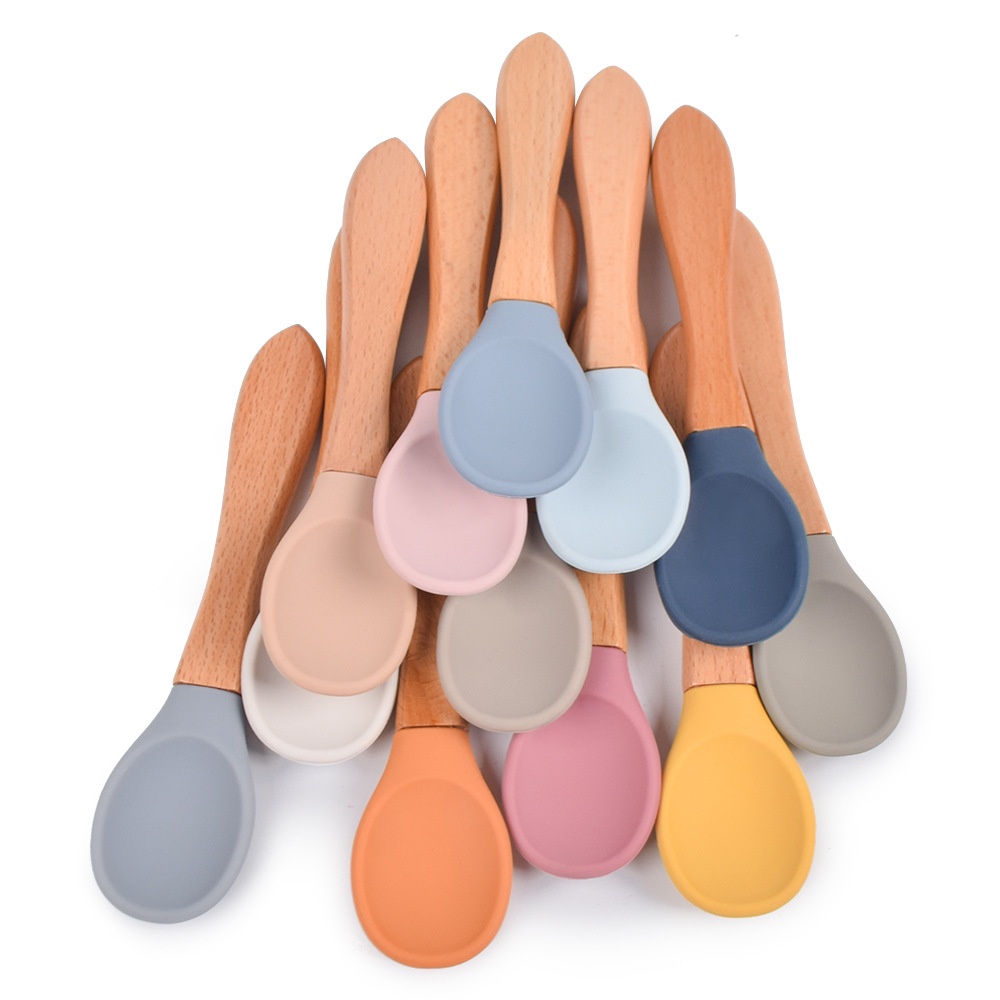 Bộ 3 Món Tô + Muỗng + Yếm Bằng Silicone Cho Bé 0-6 Tuổi