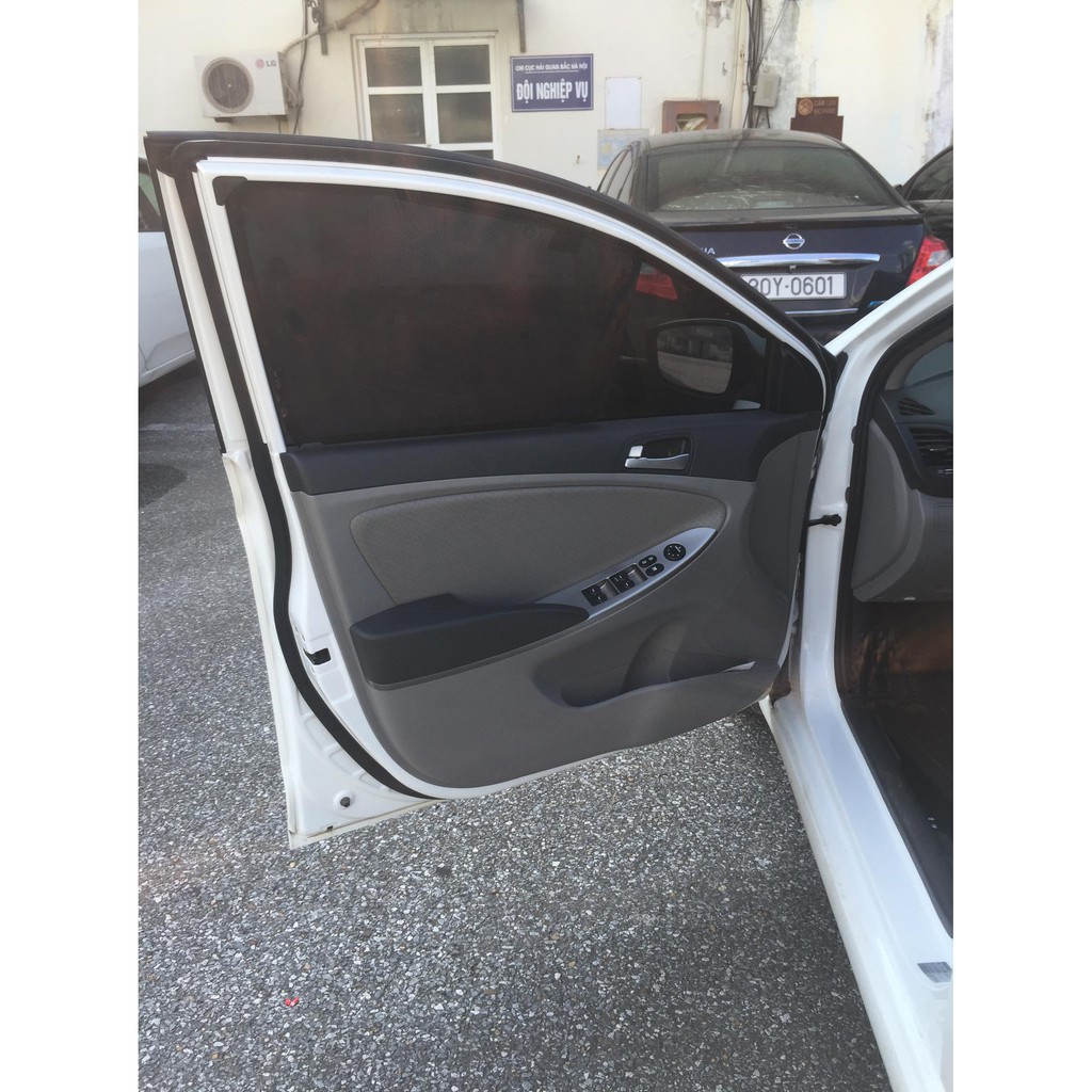 Rèm Che Nắng chống UV Xe Hyundai Accent Blue Sedan    Hàng Loại 1 MR.ÔTÔ -Bảo Hành 2 Năm