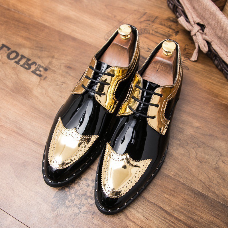 Giày tây nam da bóng sang trọng