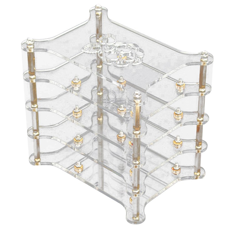 Vỏ Nhựa Acrylic 4 Tầng Chất Lượng Cao Cho Raspberry Pi 3 El B 3b Plus 2b 4b Ssvn | BigBuy360 - bigbuy360.vn