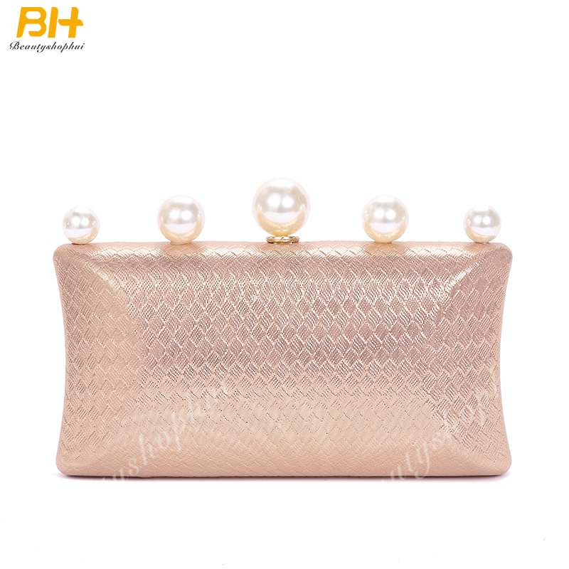 Túi Đeo Chéo Dây Chuỗi Ngọc Trai Thời Trang Mới 2022 Dành Cho Nữ