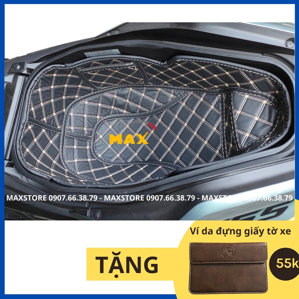 Lót Cốp Xe Máy YAMAHA Chống Nóng Cách Nhiệt Lót Cốp Da YAMAHA NVX V1 - NVX V2 MỚI - Có Túi Đựng Giấy Tờ MAX STORE