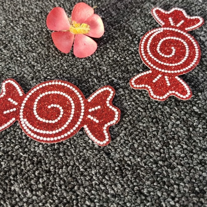 SẴN HÀNG  -Miếng dán trang trí ngực họa tiết kẹo dễ thương bắt mắt- KELLYWANG