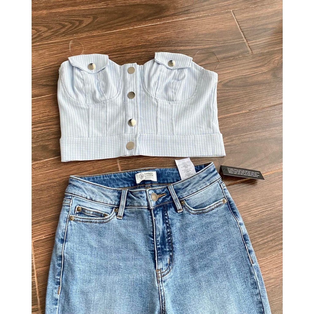 ❗️ 𝐋𝐈𝐋𝐀𝐂 - 𝐕𝐍𝐗𝐊 - 𝐃Ư 𝐗Ị𝐍 - 𝐆𝐈Á 𝐓Ố𝐓 ❗️ -Quần Jean Ống Loe Rách Gối Candace